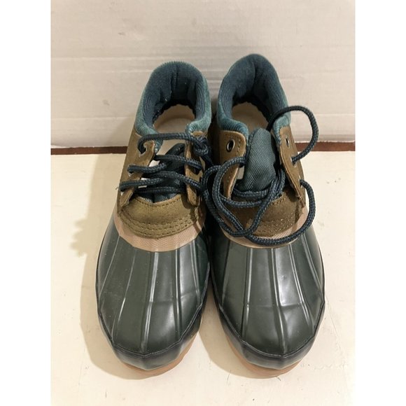 Woodstock Thermolite “Rene” Women's Size 8M green brown Rain Duck Boot Shoes - Picture 2 of 8